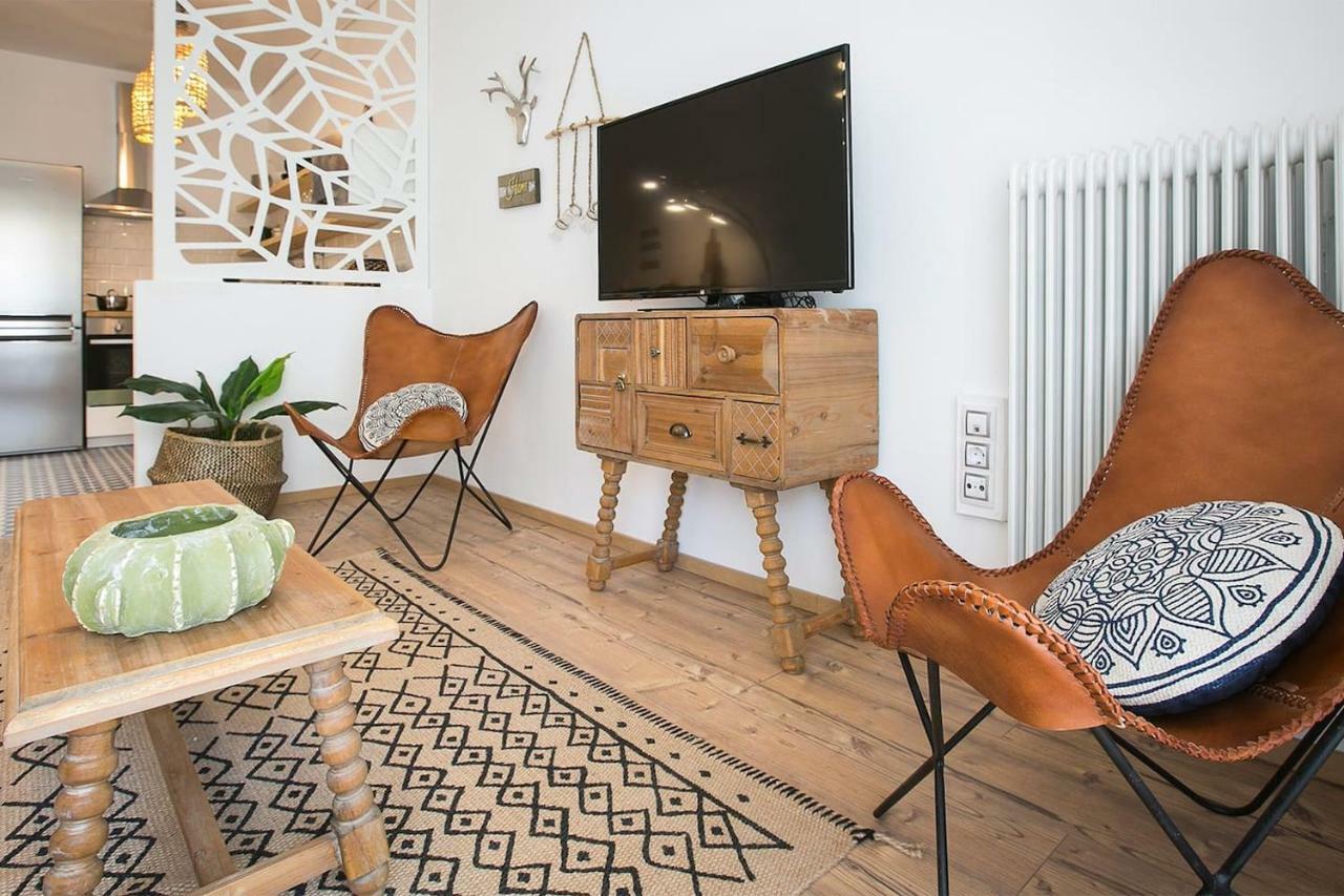 Boho Chic Apartment, Agia Sofia District #Feelslikehome Thessaloníki Ngoại thất bức ảnh