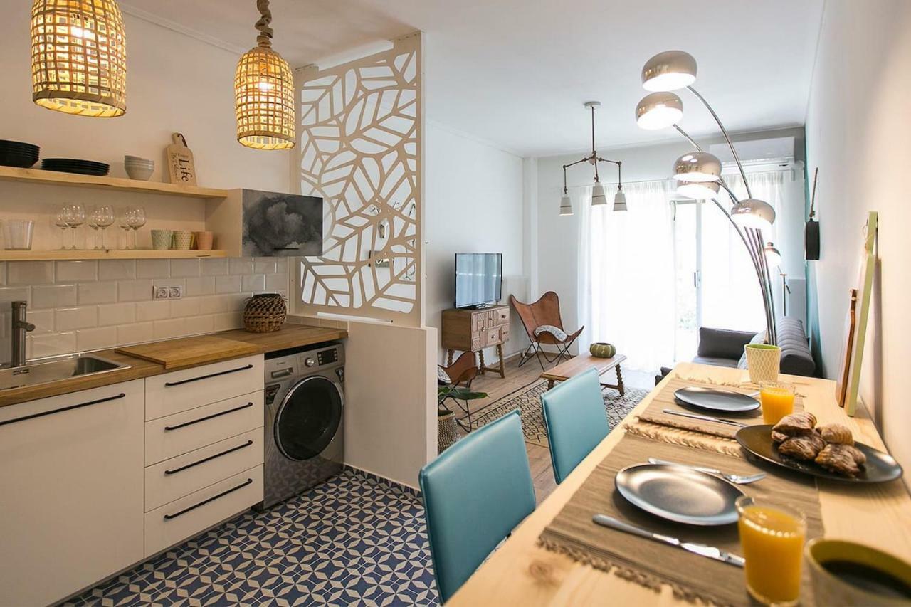 Boho Chic Apartment, Agia Sofia District #Feelslikehome Thessaloníki Ngoại thất bức ảnh
